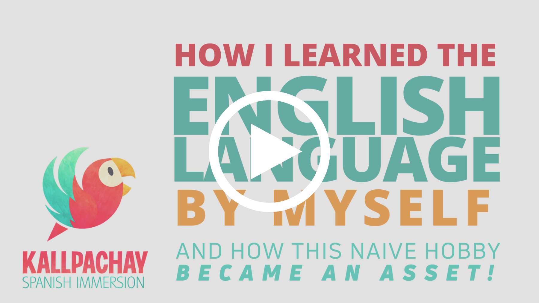 How #easy is to #learn another language? How technology can help? Discover a #TRUE #story about a lille child and his journey to learn English. Let us play a little. To learn is FUN!
